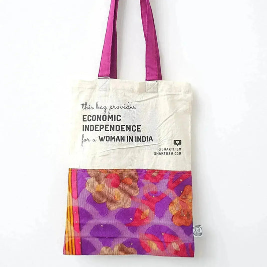 The Independence sari tote