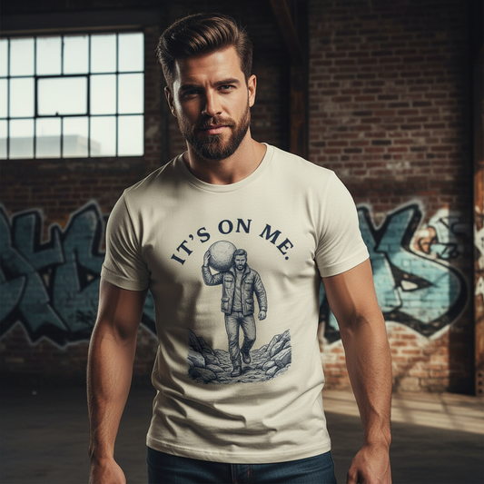 It's On Me Tee — Vintage Atlas Man Graphic T-Shirt | Wear Your Worship
