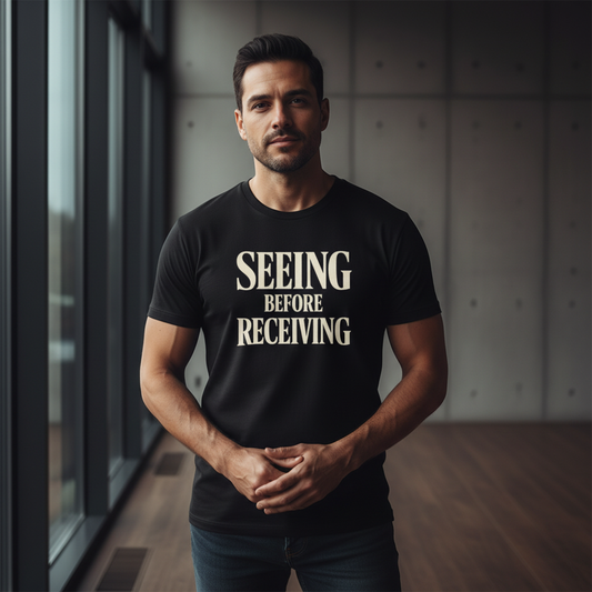 Seeing Before Receiving — Guinness World Records Commemorative Tee