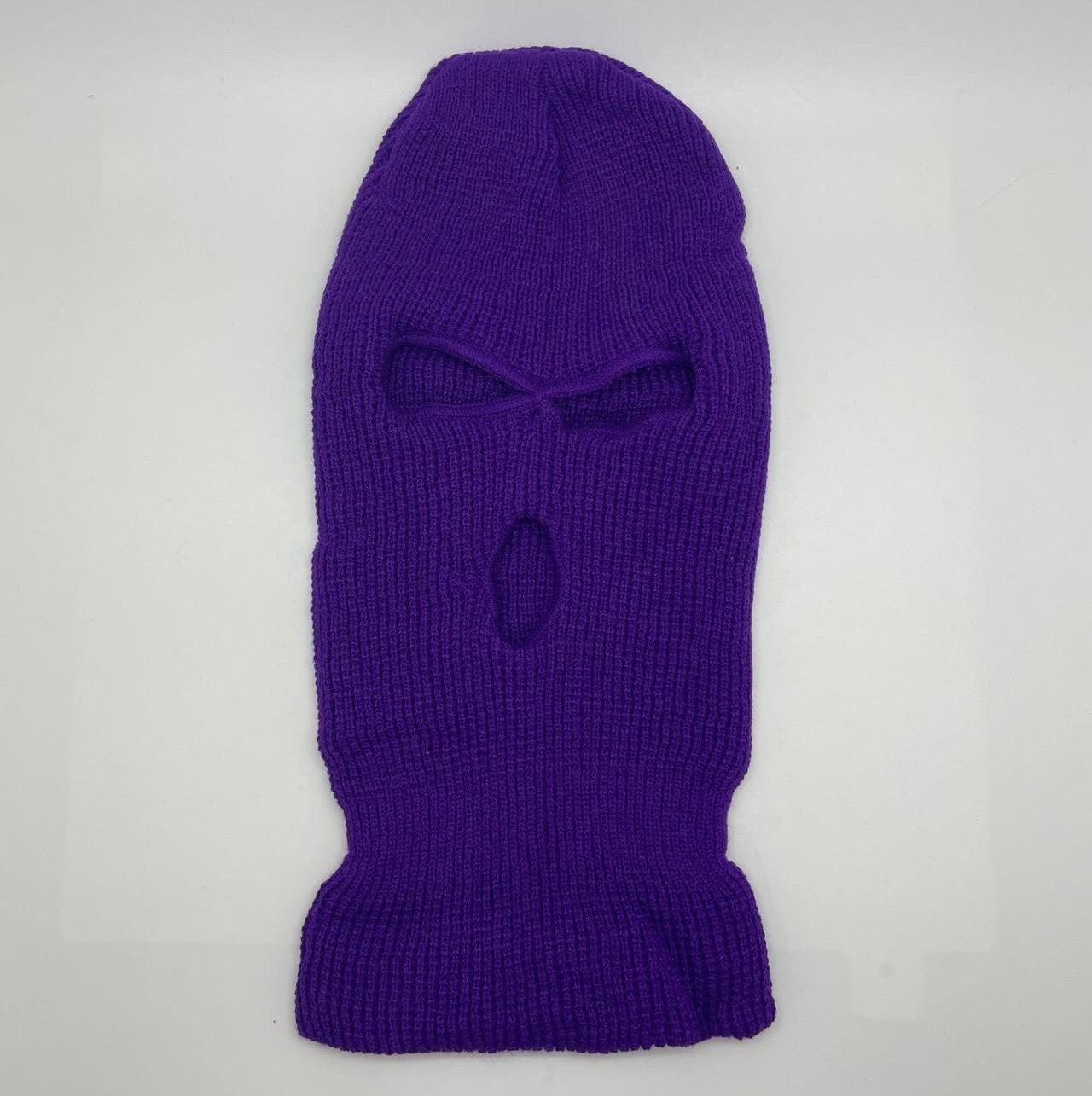 SKI MASK-pc-KNITTED SKI Mask (3Hole&1Hole)-$4/pc