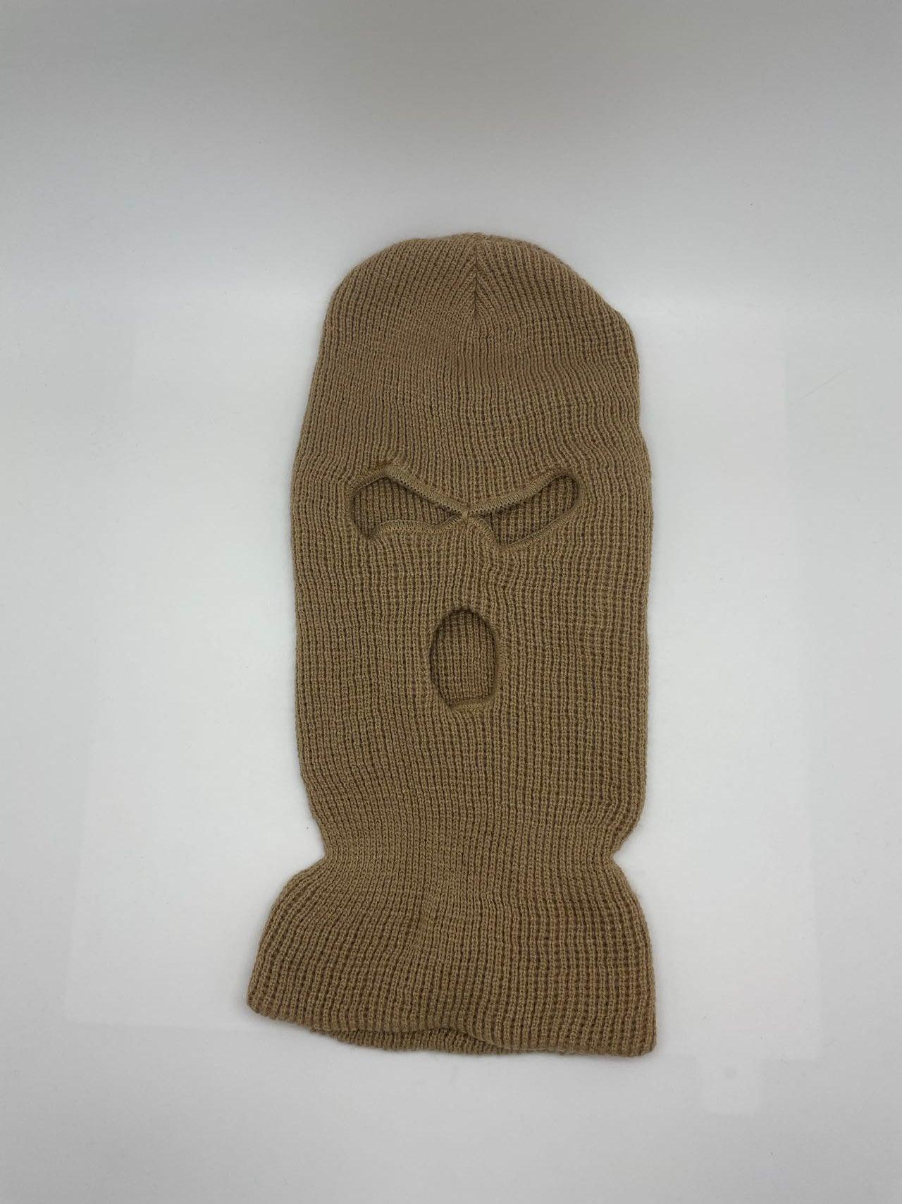 SKI MASK-pc-KNITTED SKI Mask (3Hole&1Hole)-$4/pc
