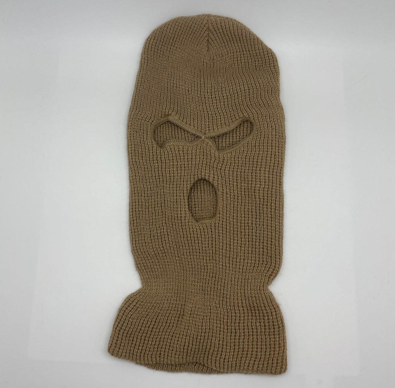 SKI MASK-pc-KNITTED SKI Mask (3Hole&1Hole)-$4/pc
