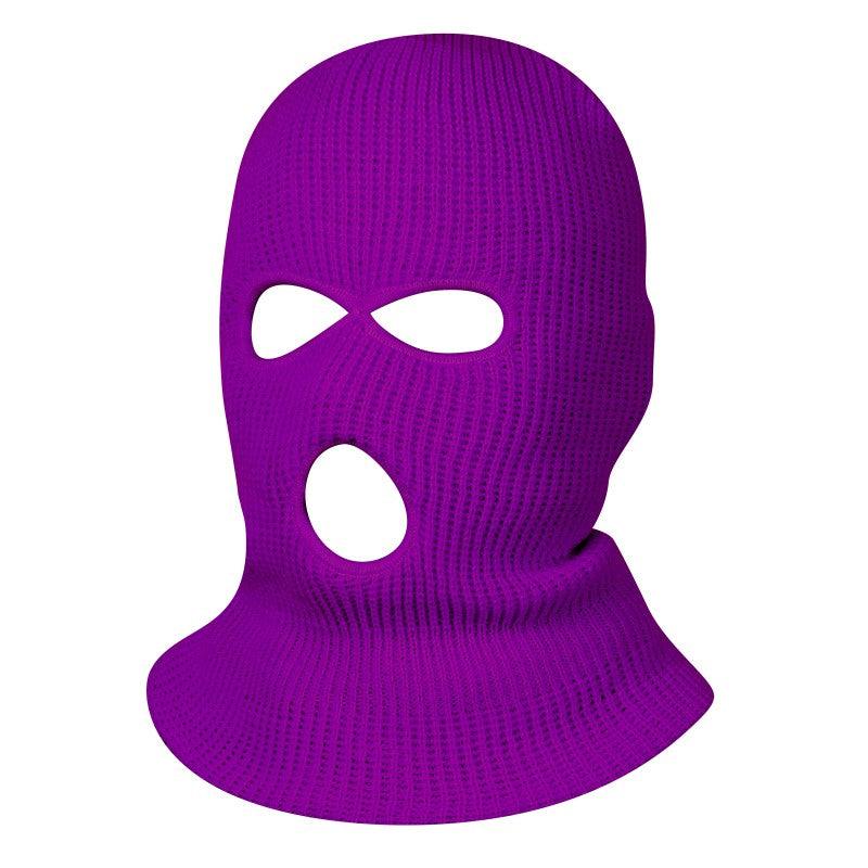 SKI MASK-pc-KNITTED SKI Mask (3Hole&1Hole)-$4/pc
