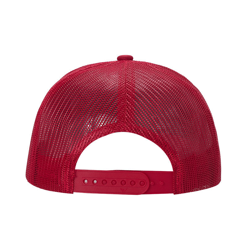 5Panel Suede Front Mesh Back Trucker Cap for Burning Art sum 520