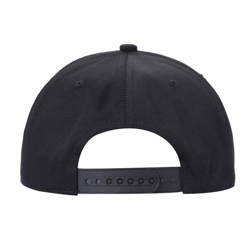 TCBLK-5 Panel Black Color Snapback Baseball Cap