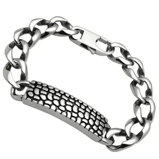 High-Polish Stainless Steel Bracelet TK566 - No Plating | Femstylo