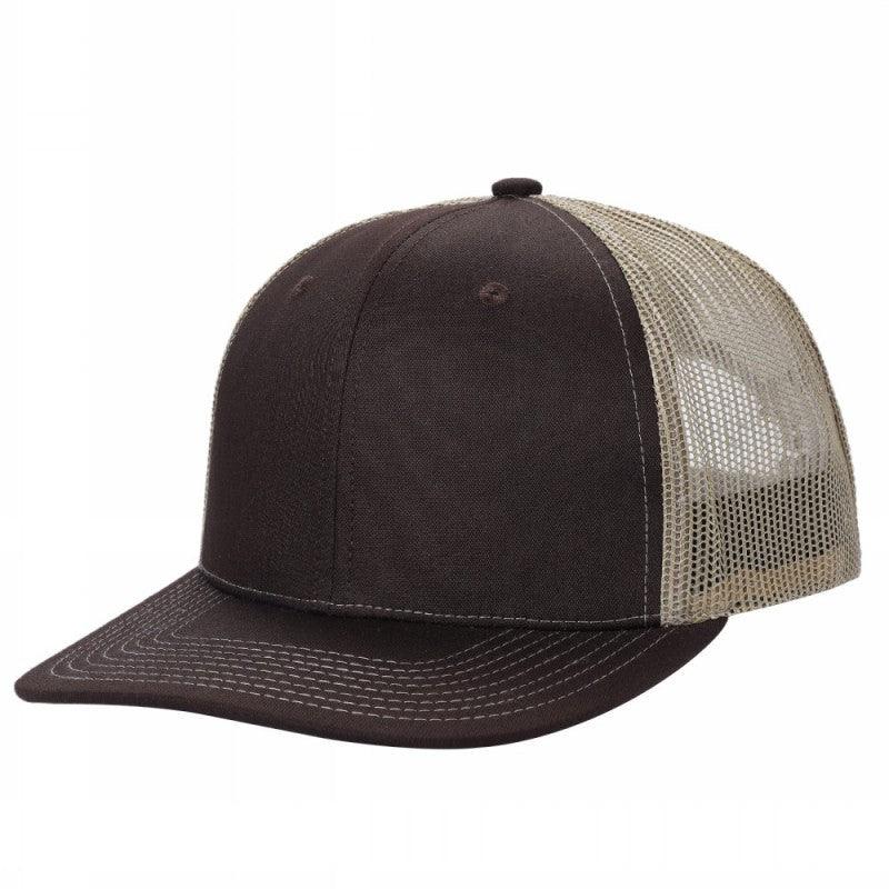 TRTM2-DZ-TWILL FABRIC WITH MESH BACK 2TONE CAPS