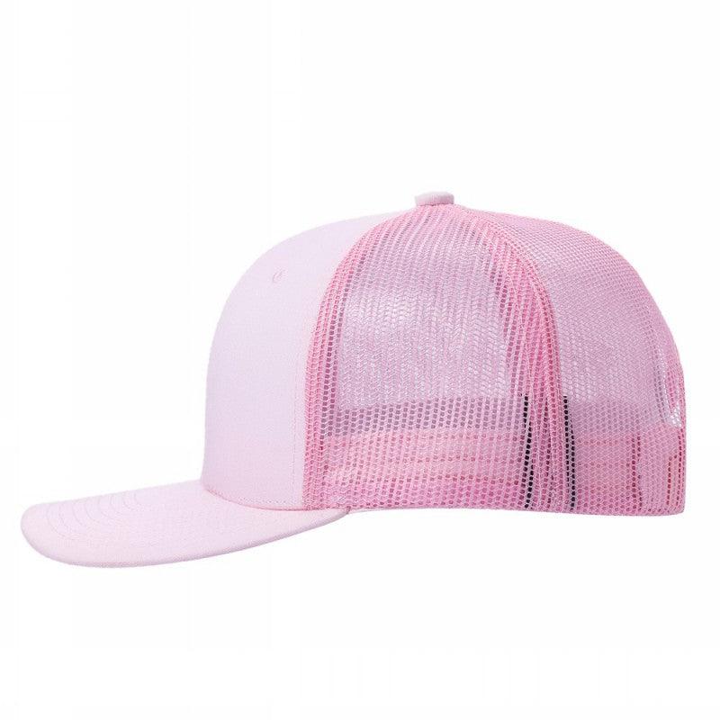 6 Panel Trucker Mesh Snapback Cap with 2 Tone