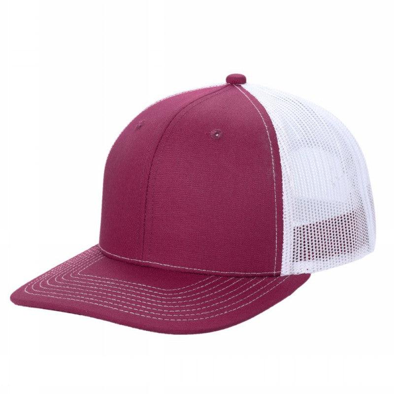 6 Panel Trucker Mesh Snapback Cap with 2 Tone