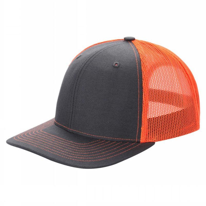6 Panel Trucker Mesh Snapback Cap with 2 Tone