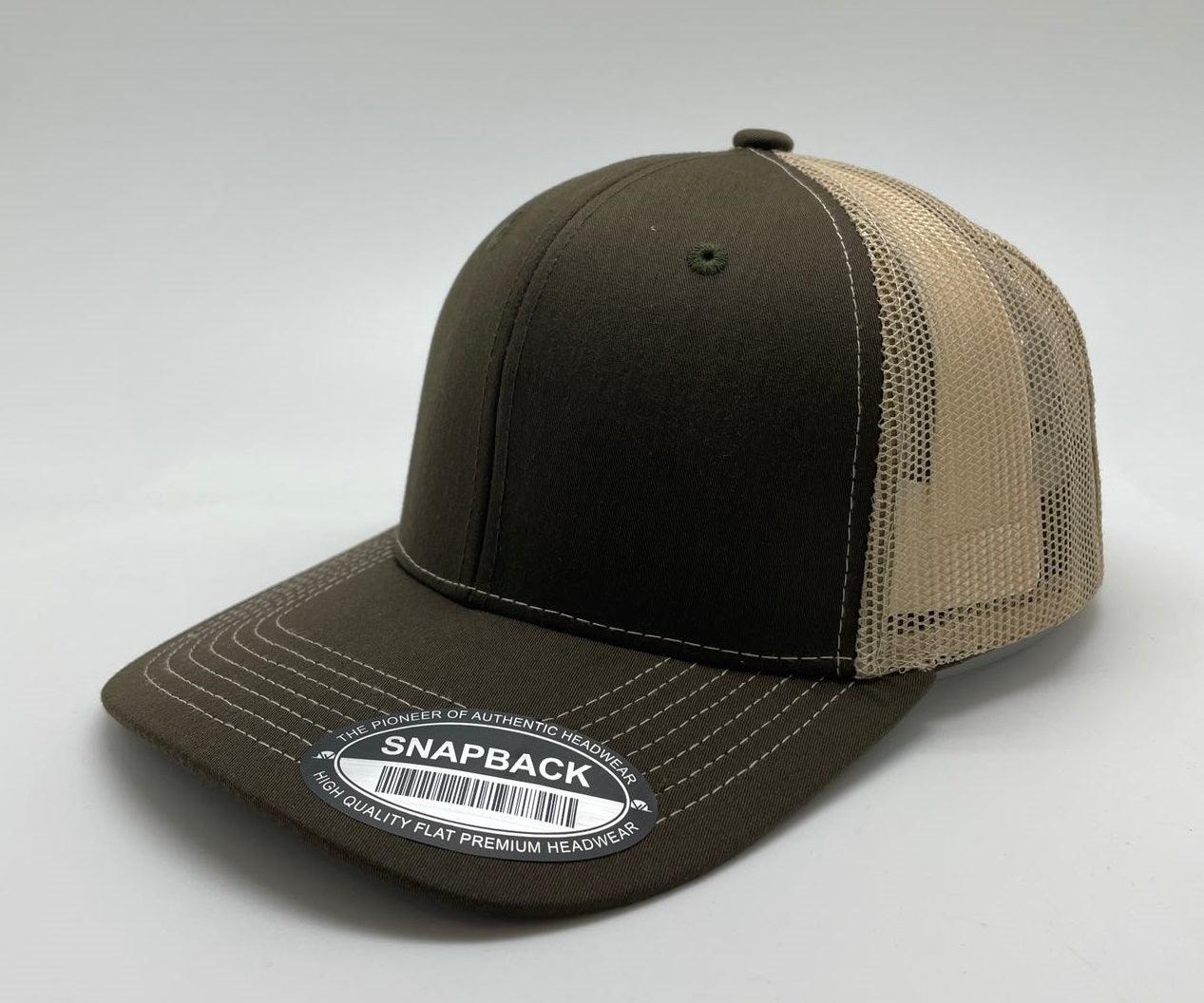 TRTM2-DZ-TWILL FABRIC WITH MESH BACK 2TONE CAPS