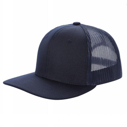 6panel Twill Crown Tracker Mesh Snapback 6trtm | Burzip Inc